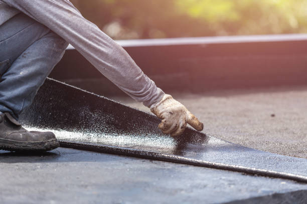Professional Emergency Waterproofing technician working in Alexandria, KY
